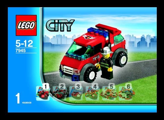 Notice / Instructions de Montage - LEGO - 66255 - CITY Value Pack: Page 1