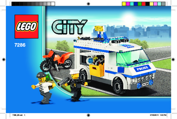 Notice / Instructions de Montage - LEGO - 66375 - City Police Value Pack: Page 1