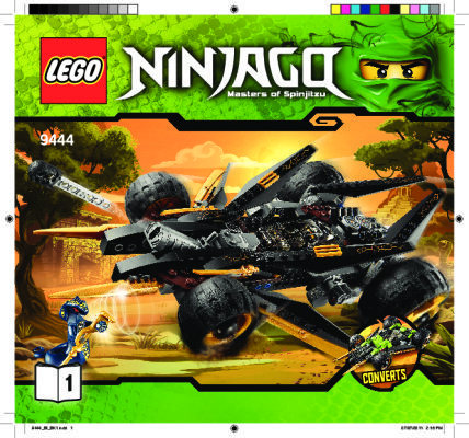 Notice / Instructions de Montage - LEGO - 66410 - Value Pack NINJAGO: Page 1