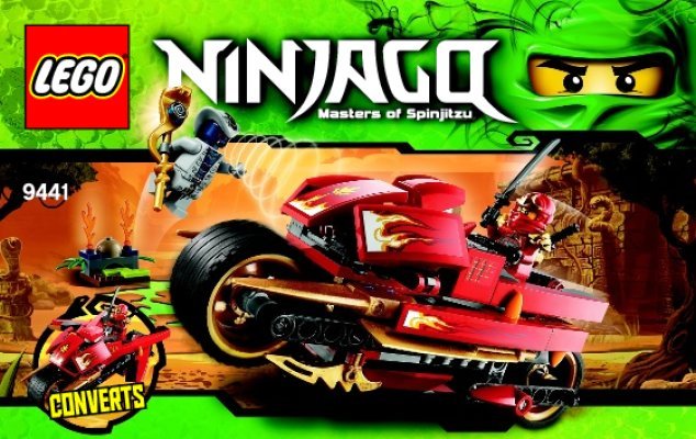 Notice / Instructions de Montage - LEGO - 66410 - Value Pack NINJAGO: Page 1