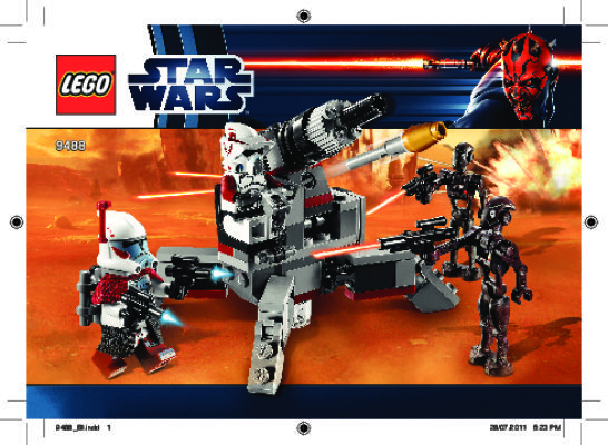 Notice / Instructions de Montage - LEGO - 66411 - Value Pack Star Wars: Page 1