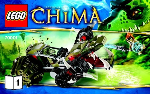 Notice / Instructions de Montage - LEGO - 66450 - Chima Value Pack: Page 1