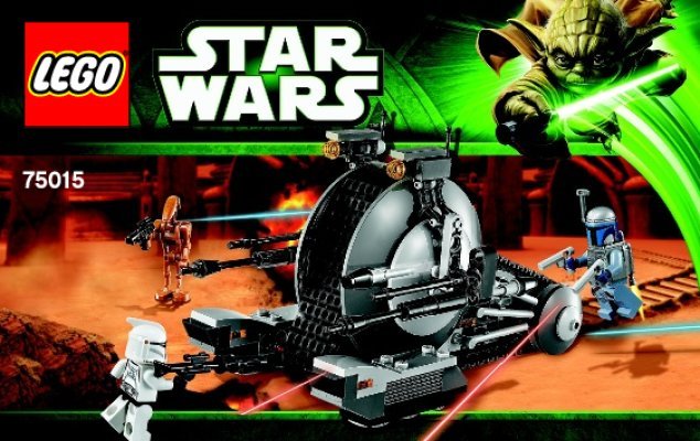 Notice / Instructions de Montage - LEGO - 66479 - Star Wars Value Pack: Page 1