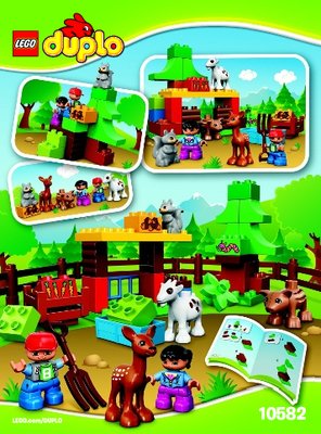 Notice / Instructions de Montage - LEGO - 66538 - DUPLO Forests Value Pack: Page 1