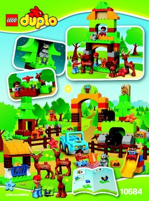 Notice / Instructions de Montage - LEGO - 66538 - DUPLO Forests Value Pack: Page 1