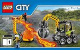 Notice / Instructions de Montage - LEGO - 66540 - CITY Volcano Value Pack: Page 1