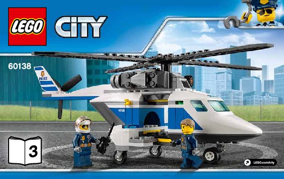 Notice / Instructions de Montage - LEGO - 66550 - CITY Police Value Pack: Page 1