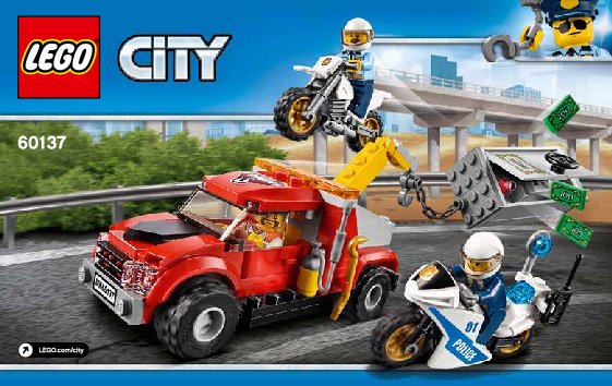 Notice / Instructions de Montage - LEGO - 66550 - CITY Police Value Pack: Page 1