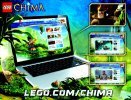 Notice / Instructions de Montage - LEGO - Legends of Chima - 70005 - Le chasseur royal de Laval: Page 41