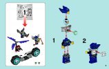 Notice / Instructions de Montage - LEGO - Legends of Chima - 70007 - Le roadster d'Eglor: Page 3