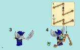 Notice / Instructions de Montage - LEGO - Legends of Chima - 70007 - Le roadster d'Eglor: Page 4