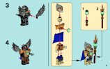 Notice / Instructions de Montage - LEGO - Legends of Chima - 70010 - Le temple de la tribu Lion: Page 5