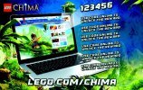 Notice / Instructions de Montage - LEGO - Legends of Chima - 70010 - Le temple de la tribu Lion: Page 47