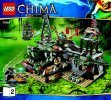 Notice / Instructions de Montage - LEGO - Legends of Chima - 70014 - Le repaire Croco: Page 1