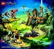 Notice / Instructions de Montage - LEGO - Legends of Chima - 70014 - Le repaire Croco: Page 66