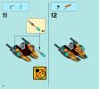 Notice / Instructions de Montage - LEGO - Legends of Chima - 70014 - Le repaire Croco: Page 10