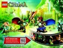 Notice / Instructions de Montage - LEGO - Legends of Chima - 70014 - Le repaire Croco: Page 31