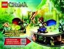 Notice / Instructions de Montage - LEGO - Legends of Chima - 70014 - Le repaire Croco: Page 31