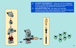 Notice / Instructions de Montage - LEGO - 70106 - Ice Tower: Page 3