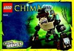 Notice / Instructions de Montage - LEGO - Legends of Chima - 70125 - Le gorille légendaire: Page 1