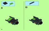 Notice / Instructions de Montage - LEGO - Legends of Chima - 70130 - Le tank araignée de Sparratus: Page 44