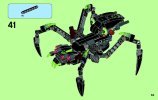 Notice / Instructions de Montage - LEGO - Legends of Chima - 70130 - Le tank araignée de Sparratus: Page 55