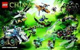 Notice / Instructions de Montage - LEGO - Legends of Chima - 70131 - Le char bouclier de Rogon: Page 78