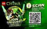 Notice / Instructions de Montage - LEGO - Legends of Chima - 70131 - Le char bouclier de Rogon: Page 80