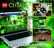 Notice / Instructions de Montage - LEGO - Legends of Chima - 70132 - Le lance-missiles Scorpion de Scorm: Page 58