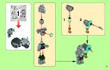 Notice / Instructions de Montage - LEGO - Legends of Chima - 70133 - La grotte de Spinlyn: Page 3