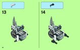 Notice / Instructions de Montage - LEGO - Legends of Chima - 70133 - La grotte de Spinlyn: Page 14