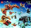 Notice / Instructions de Montage - LEGO - Legends of Chima - 70135 - Le Croc' tireur de feu: Page 42