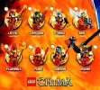 Notice / Instructions de Montage - LEGO - Legends of Chima - 70135 - Le Croc' tireur de feu: Page 44