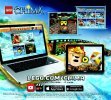 Notice / Instructions de Montage - LEGO - Legends of Chima - 70135 - Le Croc' tireur de feu: Page 46