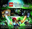 Notice / Instructions de Montage - LEGO - Legends of Chima - 70135 - Le Croc' tireur de feu: Page 47