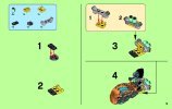 Notice / Instructions de Montage - LEGO - Legends of Chima - 70136 - Le punching banane: Page 9