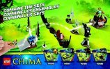 Notice / Instructions de Montage - LEGO - Legends of Chima - 70136 - Le punching banane: Page 34