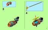 Notice / Instructions de Montage - LEGO - Legends of Chima - 70136 - Le punching banane: Page 7