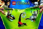 Notice / Instructions de Montage - LEGO - Legends of Chima - 70140 - Starter Set : Le duel Speedorz Scorpion vs. Lion: Page 1