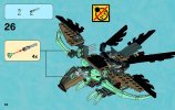 Notice / Instructions de Montage - LEGO - Legends of Chima - 70141 - Le planeur Vautour des glaces: Page 62