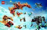 Notice / Instructions de Montage - LEGO - Legends of Chima - 70141 - Le planeur Vautour des glaces: Page 68