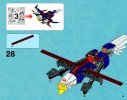 Notice / Instructions de Montage - LEGO - Legends of Chima - 70142 - Le planeur Aigle de feu d'Eris: Page 41