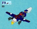 Notice / Instructions de Montage - LEGO - Legends of Chima - 70142 - Le planeur Aigle de feu d'Eris: Page 43