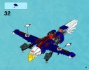 Notice / Instructions de Montage - LEGO - Legends of Chima - 70142 - Le planeur Aigle de feu d'Eris: Page 45