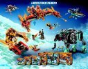 Notice / Instructions de Montage - LEGO - Legends of Chima - 70142 - Le planeur Aigle de feu d'Eris: Page 81