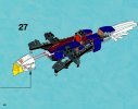 Notice / Instructions de Montage - LEGO - Legends of Chima - 70142 - Le planeur Aigle de feu d'Eris: Page 40