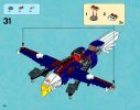 Notice / Instructions de Montage - LEGO - Legends of Chima - 70142 - Le planeur Aigle de feu d'Eris: Page 44