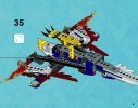 Notice / Instructions de Montage - LEGO - Legends of Chima - 70142 - Le planeur Aigle de feu d'Eris: Page 61