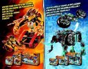 Notice / Instructions de Montage - LEGO - Legends of Chima - 70142 - Le planeur Aigle de feu d'Eris: Page 75