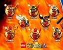 Notice / Instructions de Montage - LEGO - Legends of Chima - 70142 - Le planeur Aigle de feu d'Eris: Page 78